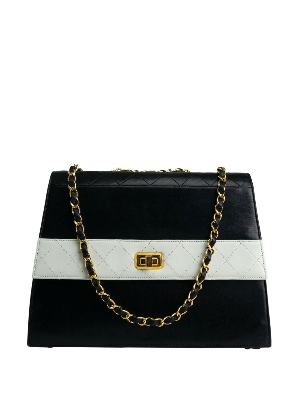 1989 diamond-quilted shoulder bag