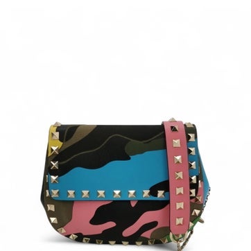Calfskin Rockstud Medium
