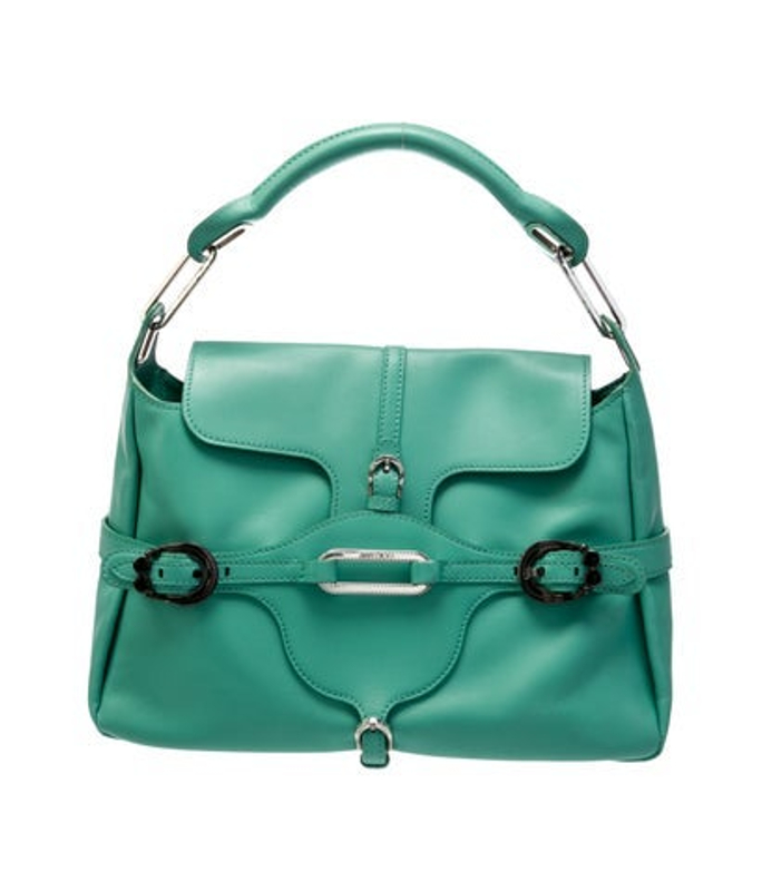 Jimmy Choo Choo Leather Top Handle Bag
