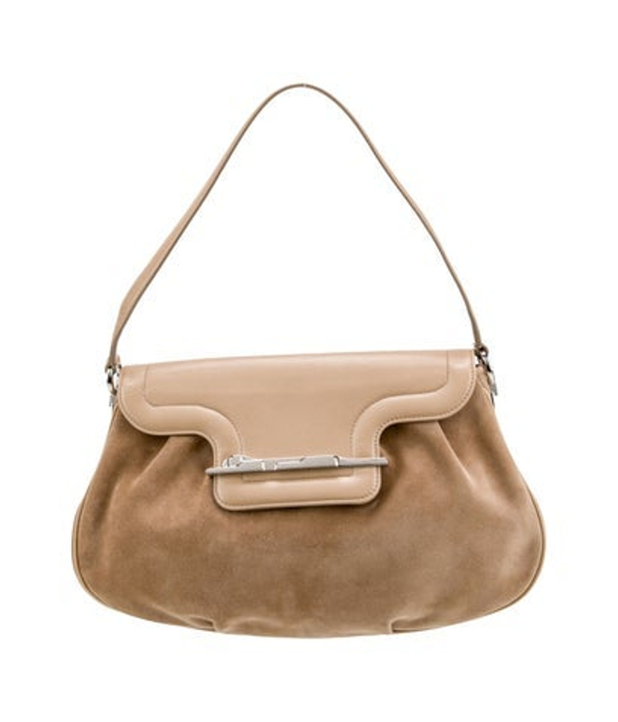 Cartier Suede Shoulder Bag