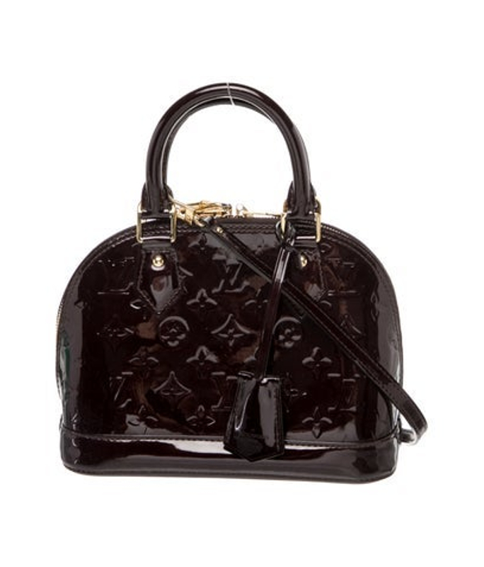Louis Vuitton Vuitton Monogram Vernis Alma Bb
