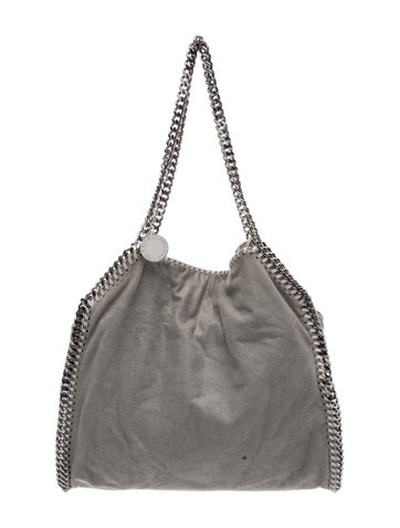 Stella McCartney Suede Top Handle Bag