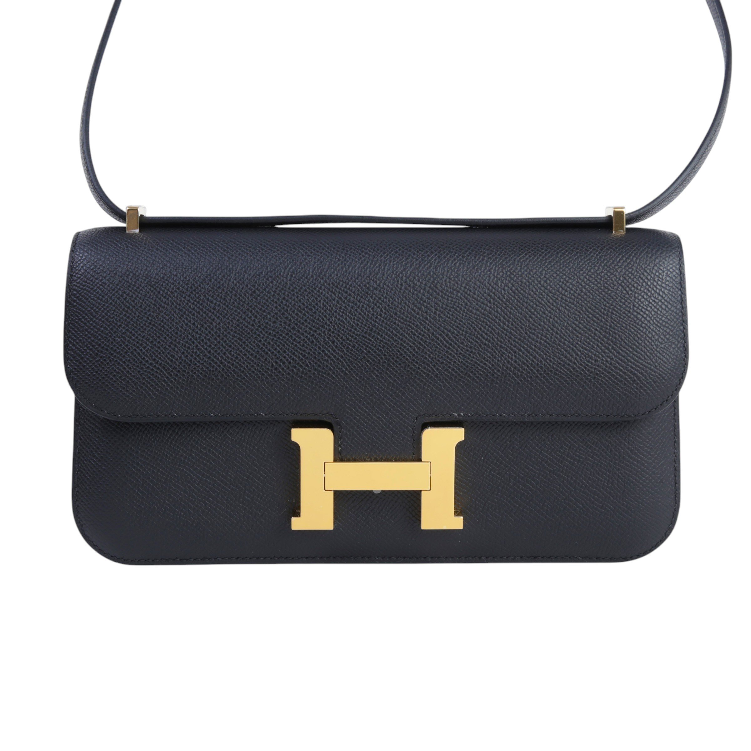 Hermes Brand New ( Rank N )  HERMÈS  Constance Elan 2024 Noir (89) Epsom Gold hardware K (2025)