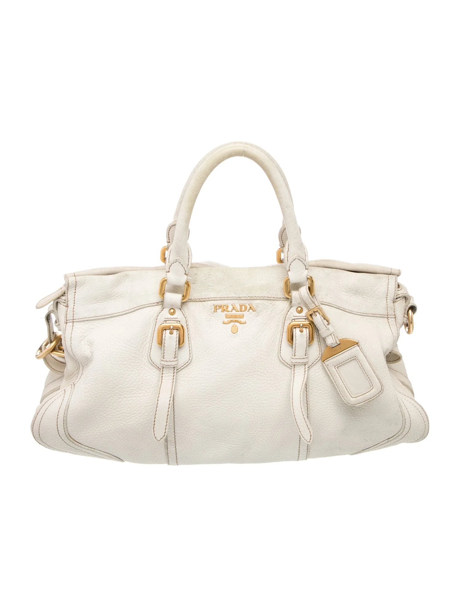 Cervo Leather Top Handle Bag