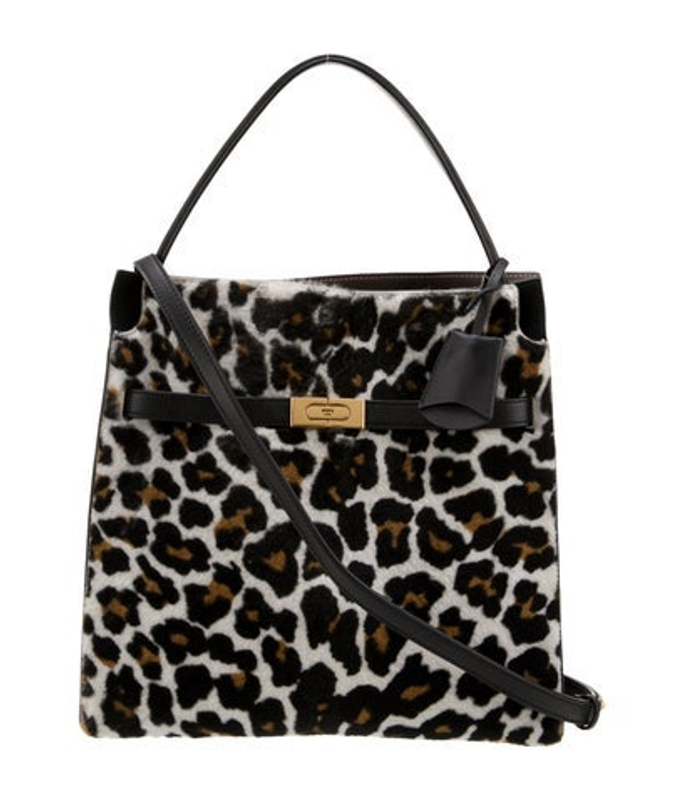 Tory Burch Burch Faux Fur Hobo