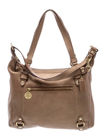 Leather Top Handle Bag