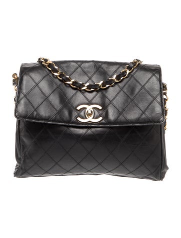 Quilted CC Flap Shoulder Bag