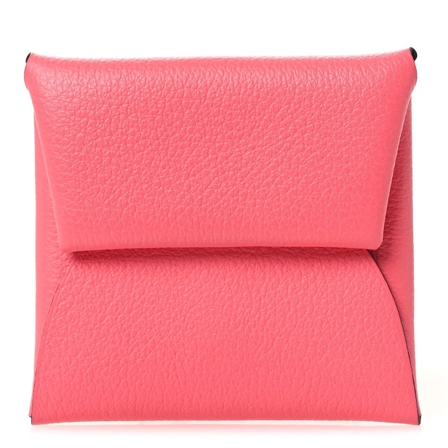 Hermes Evercolor Bastia Coin Purse Rose Azalee