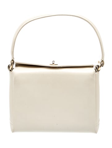 Leather Top Handle Bag Vintage