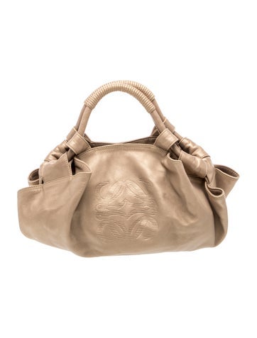 Leather Top Handle Bag