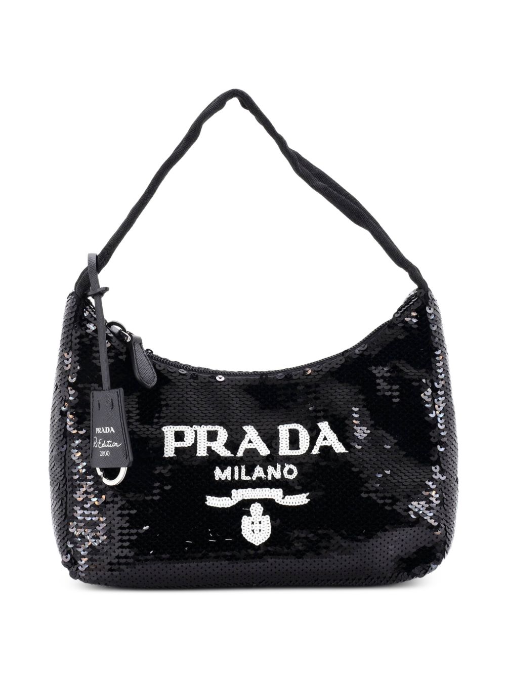 Re-Edition 2000 Sequins Mini hobo bag