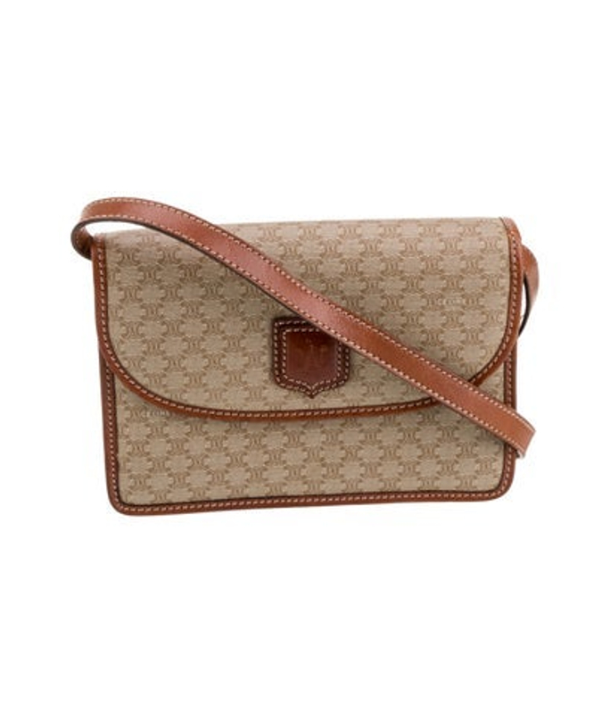 Celine Canvas Shoulder Bag Vintage