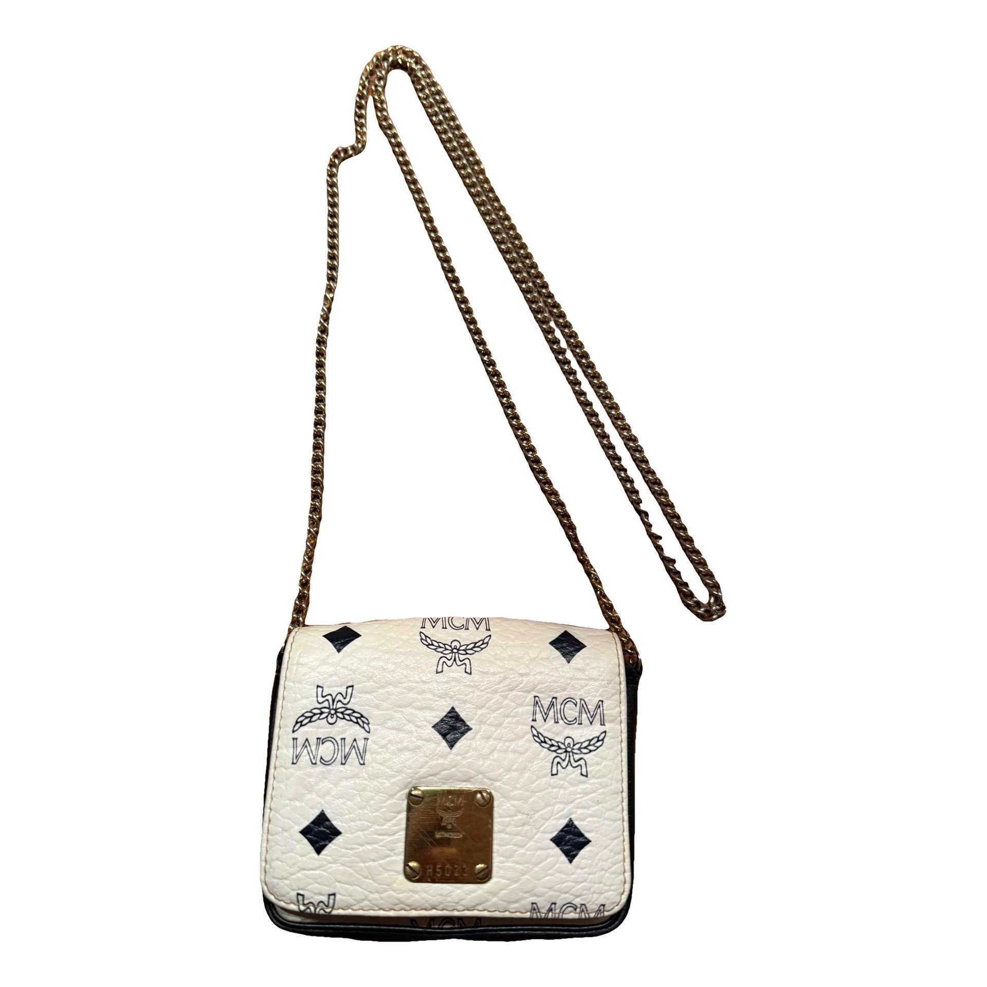MCM Leather crossbody bag