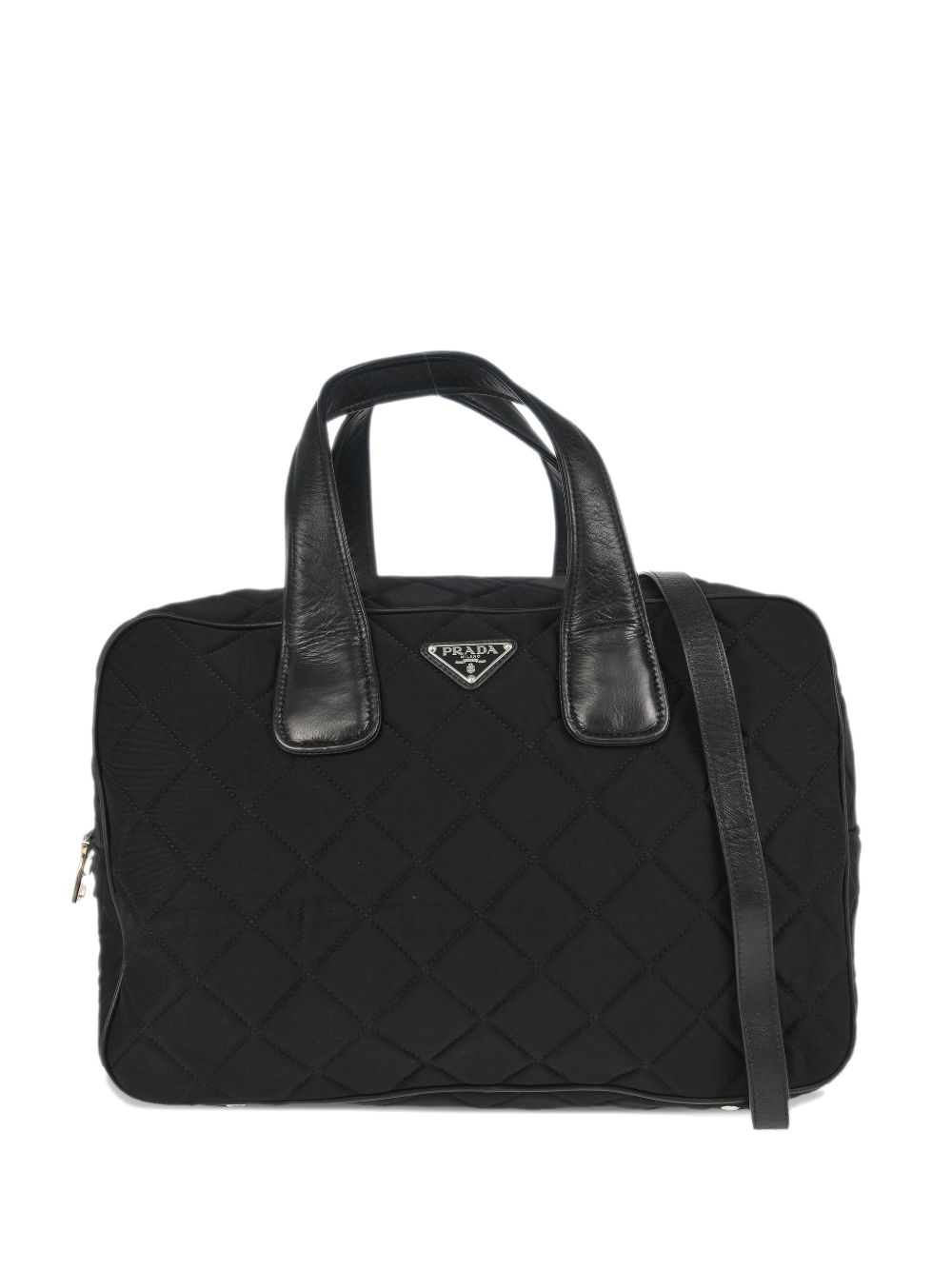 2010s logo-plaque two-way tote bag