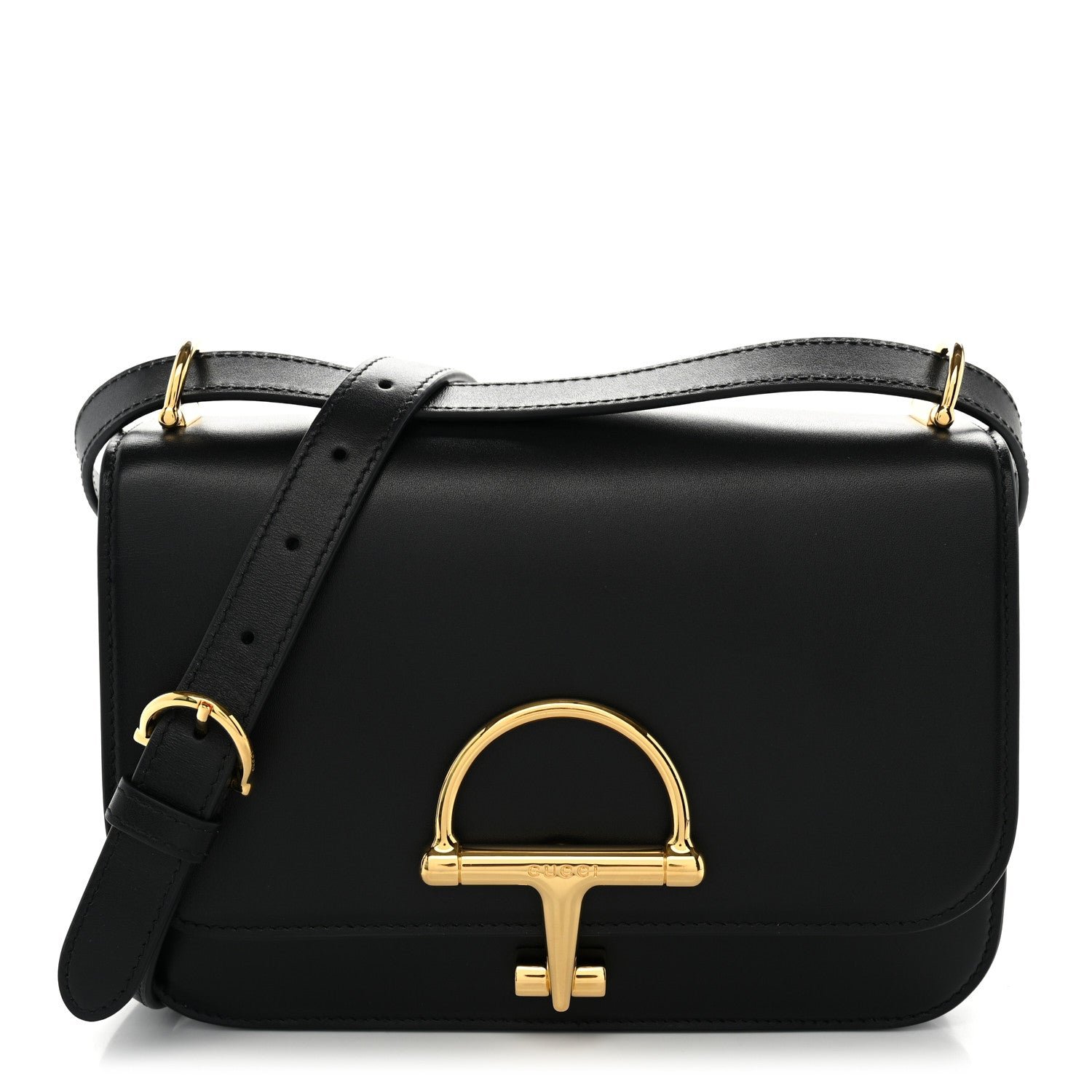 Gucci Calfskin Siena Small Shoulder Bag Black