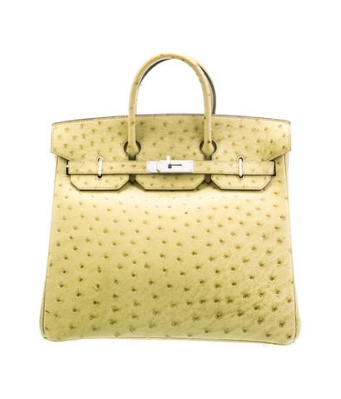 Hermes Ostrich Hac Birkin 32