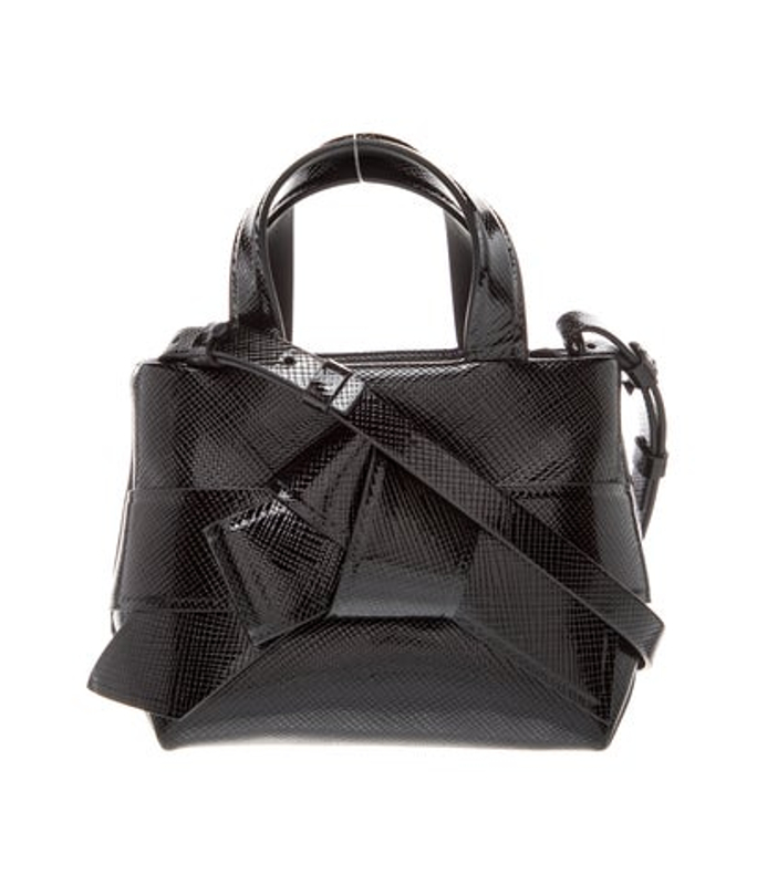 Acne Studios Studios Patent Leather Shoulder Bag