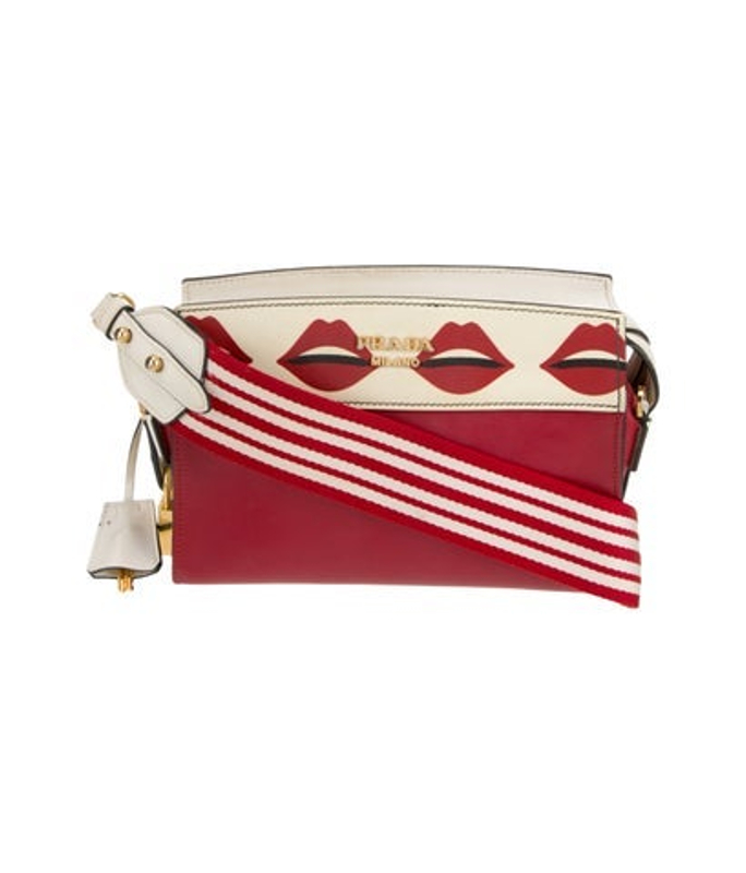 Prada City Calf Leather Shoulder Bag