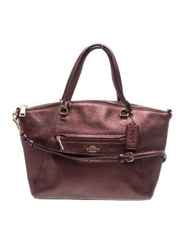 Leather Top Handle Bag