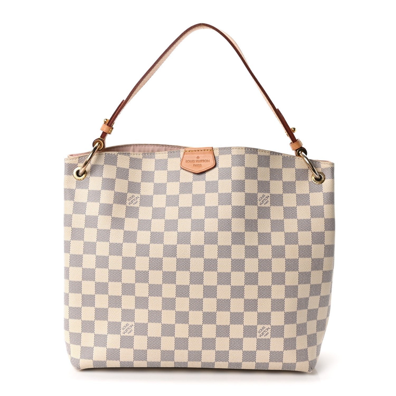 Louis Vuitton Damier Azur Graceful PM Rose Ballerine