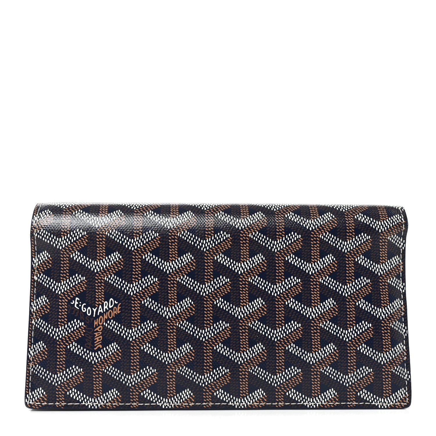 Goyard Goyardine Richelieu Wallet Navy