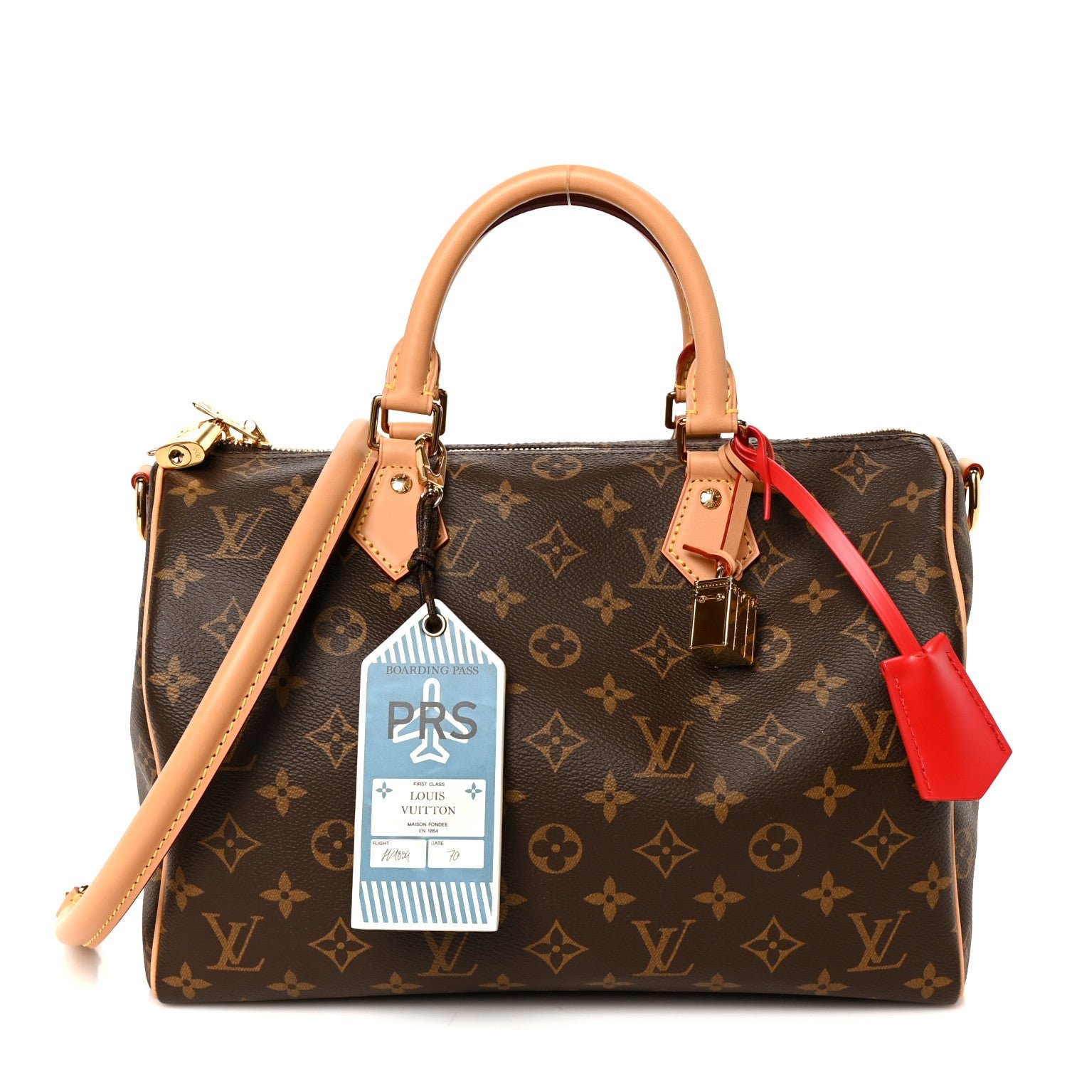 Louis Vuitton Monogram Speedy Soft Crafty 30
