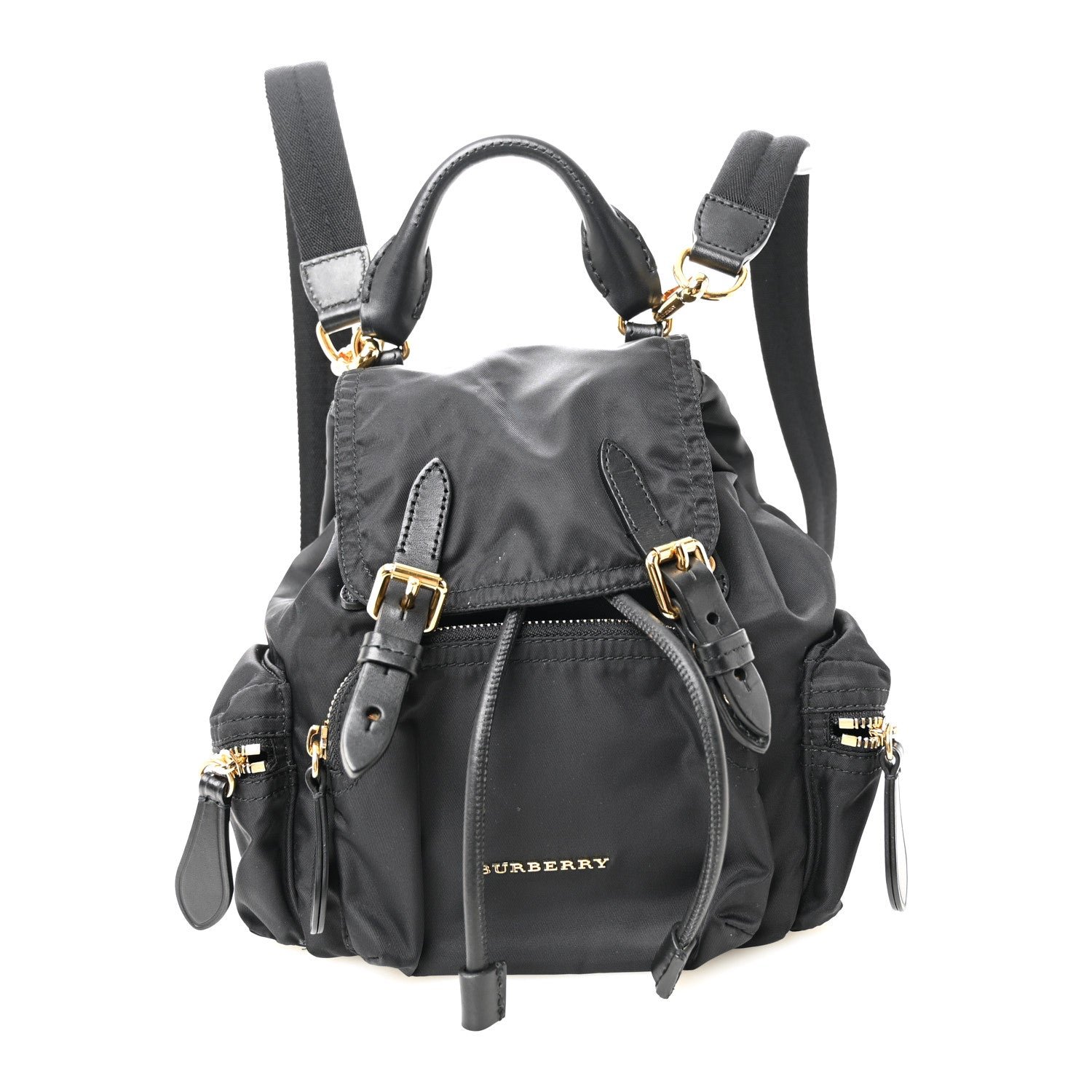Burberry Nylon Small Crossbody Rucksack Backpack Black