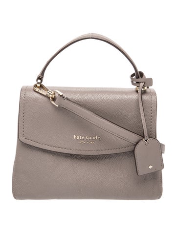 Leather Top Handle Bag