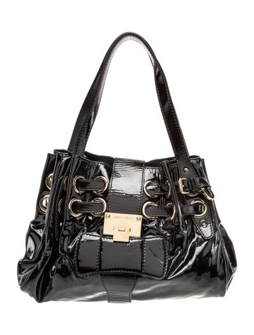 Patent Leather Shoulder Bag