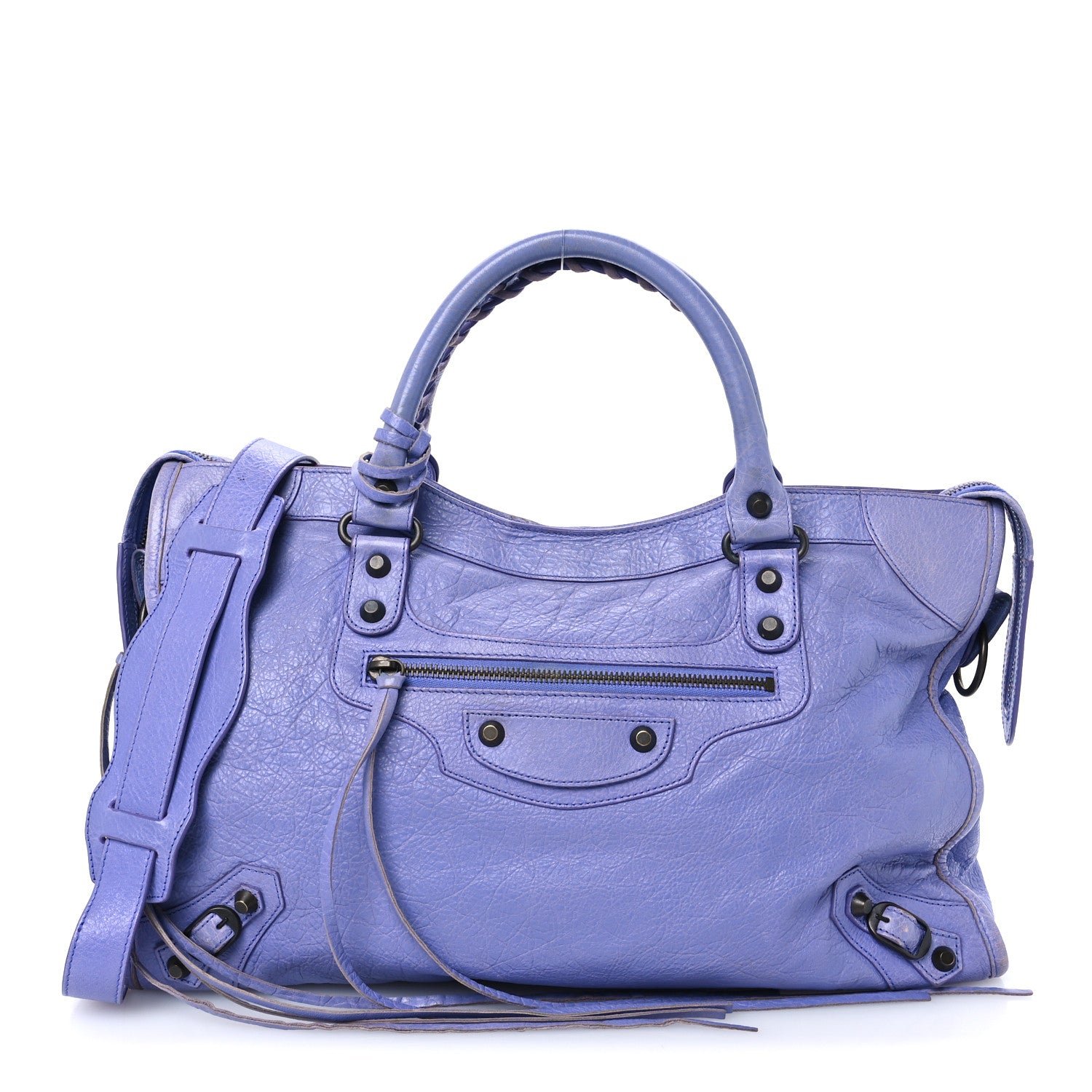 Balenciaga Agneau Classic Hardware City Mauve Light Mauve