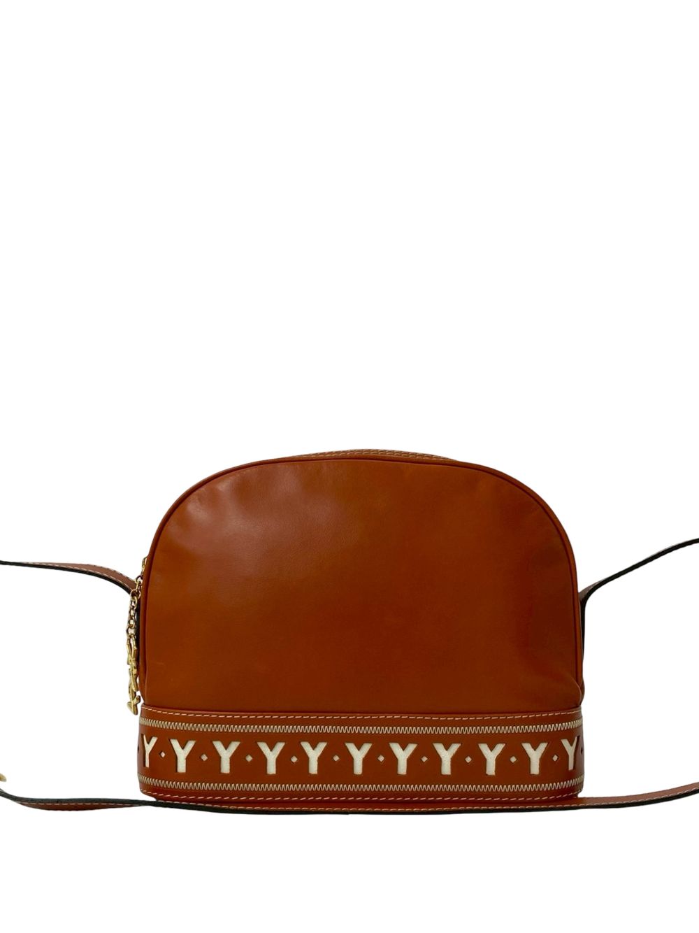 20th Century Leather Y Cutout crossbody bag