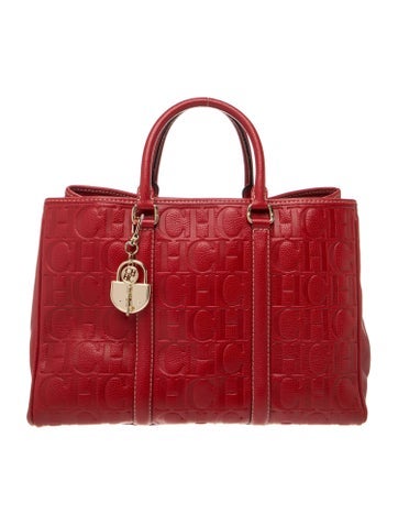 Leather Top Handle Bag