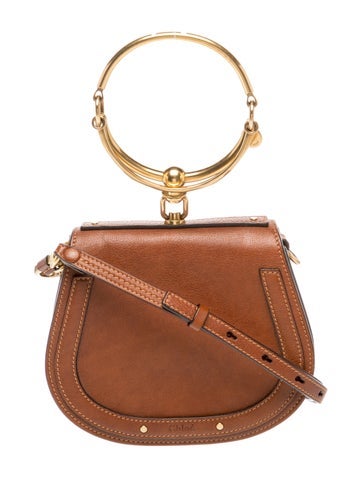 Leather Nile Bracelet Bag Small, Small