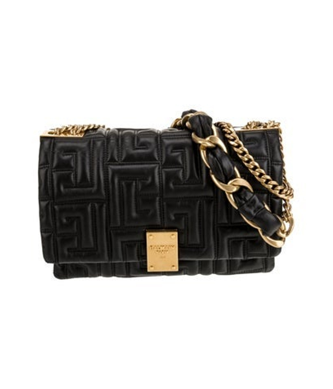 Balmain Quilted Shoulder Bag