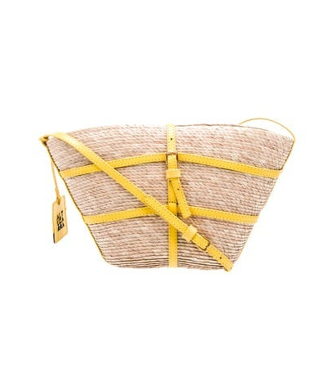 Altuzarra Straw Clutch