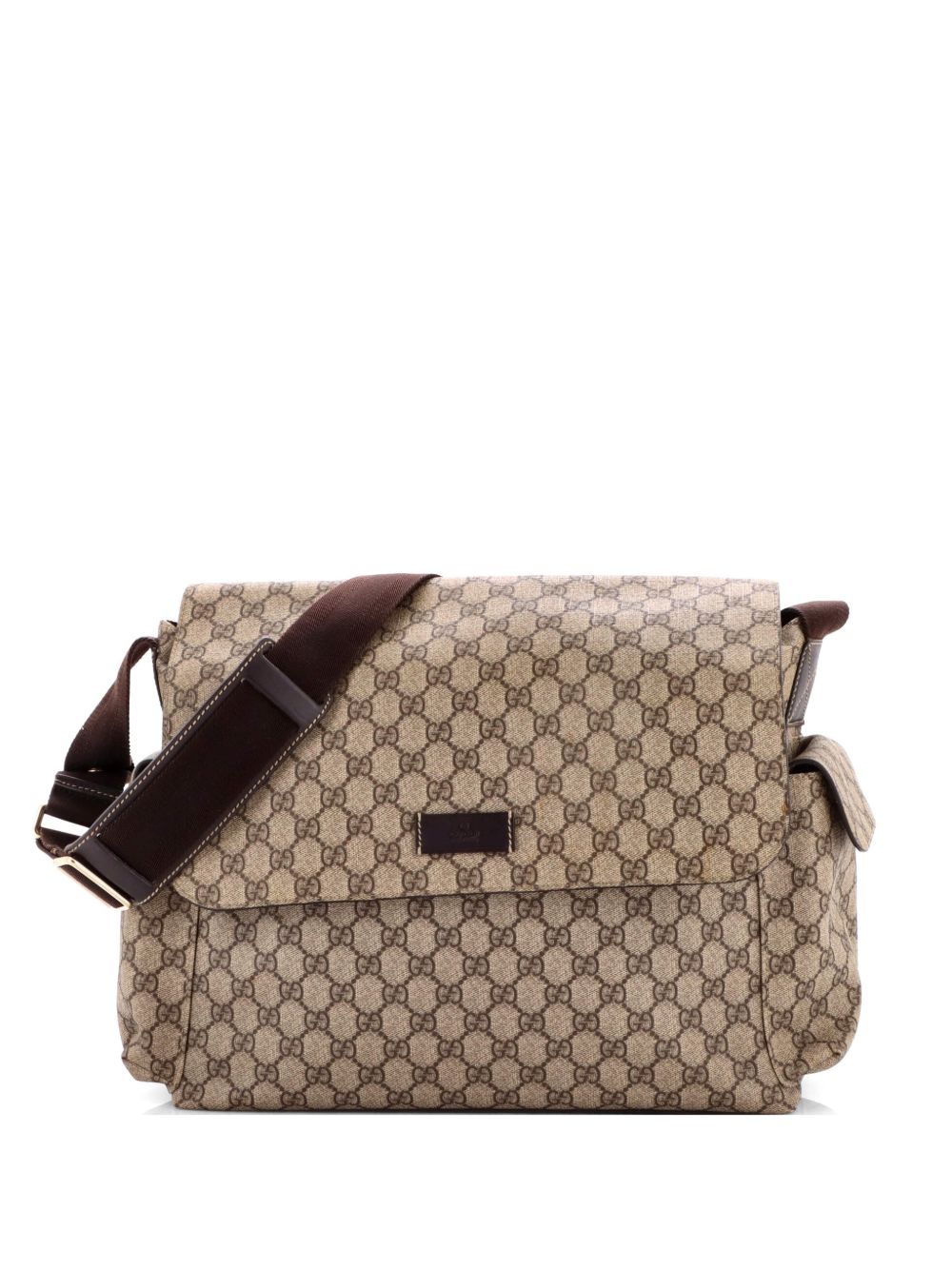 Diaper Bag GG Coated Canvas crossbody bag