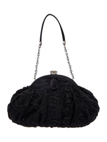 Lamb Fur Evening Bag