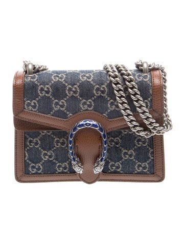 GG Denim Dionysus Mini