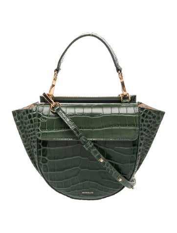 Wandler Embossed Leather Shoulder Bag