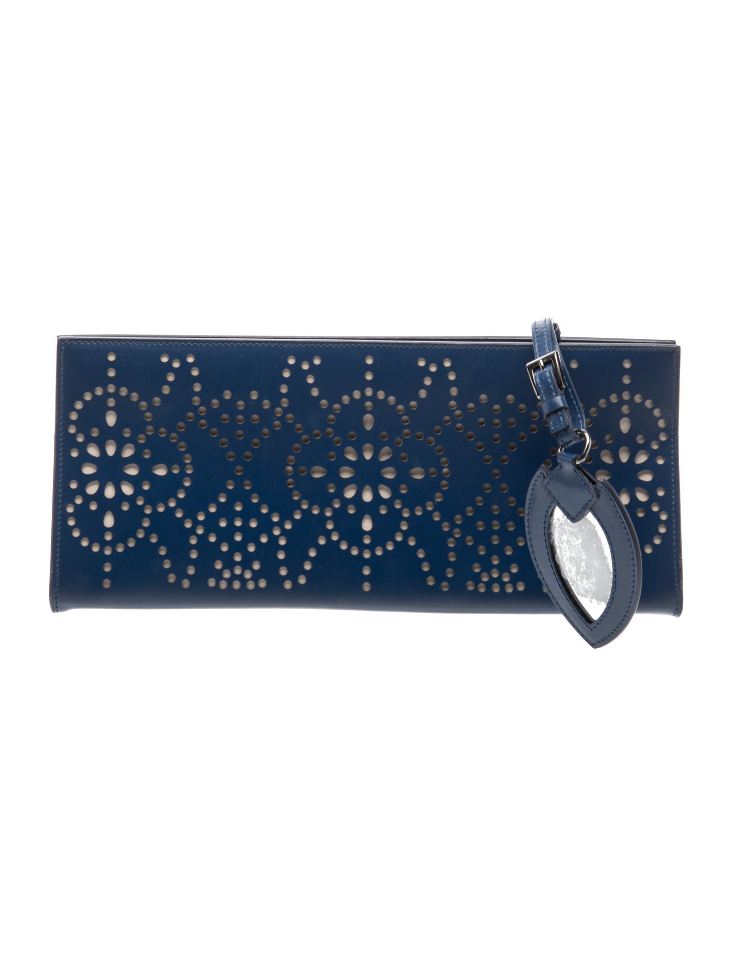 Alaia Leather Clutch