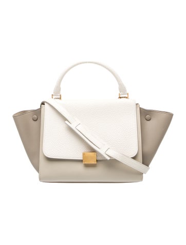 Celine Leather Trapeze Small