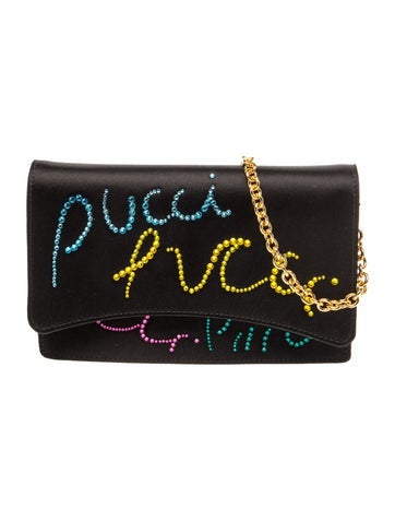 Emilio Pucci Satin Evening Bag