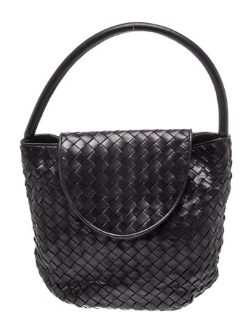 Intrecciato Top Handle Bag Vintage