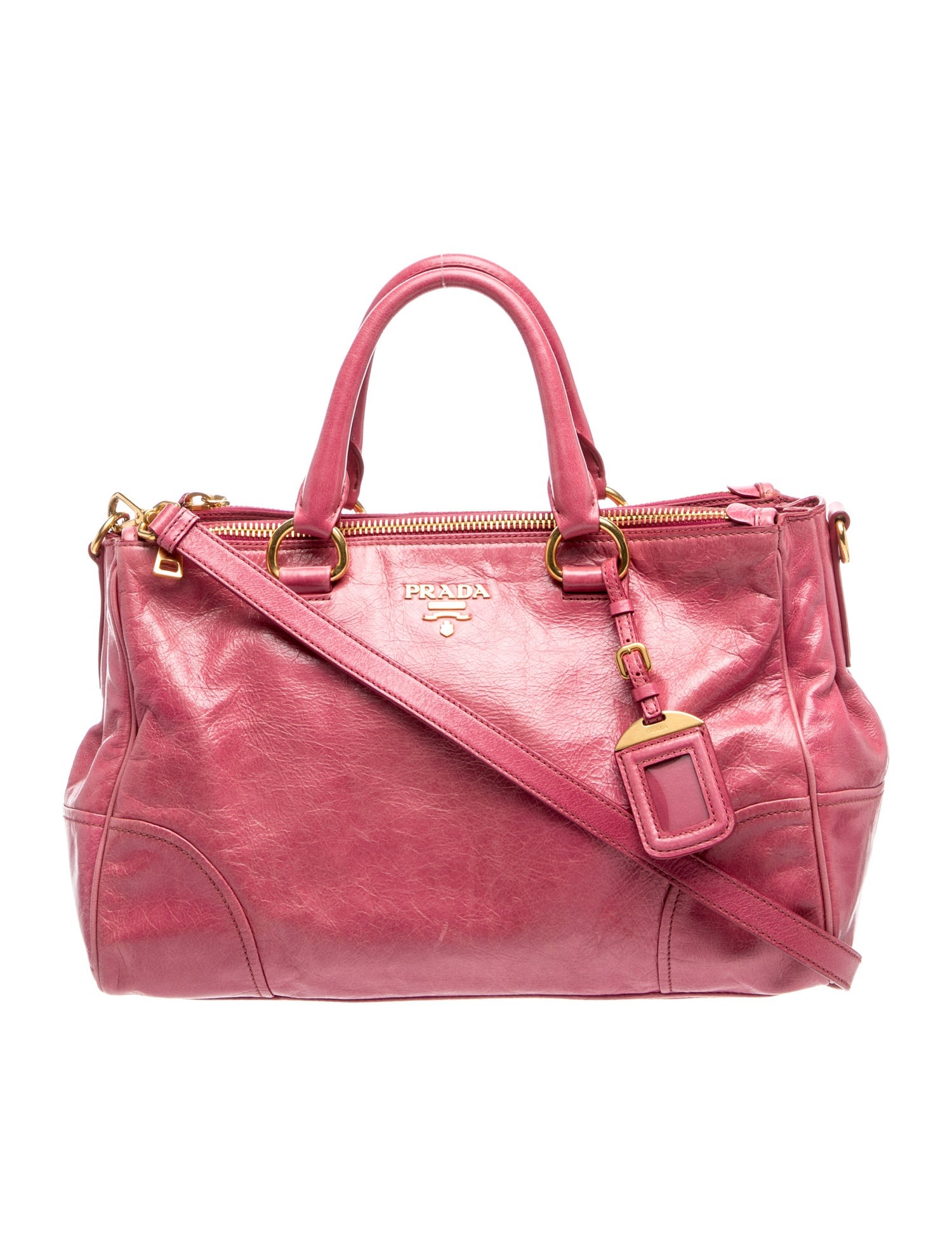 Vitello Shine Leather Tote