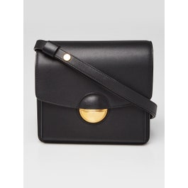 Proenza Schouler Proenza Schouler Black Leather Dia Day Flap Bag