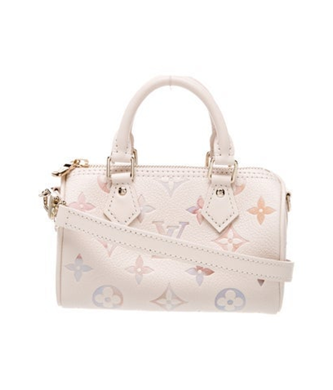 Louis Vuitton Vuitton Lv Monogram Speedy Nano 2025 W Tags