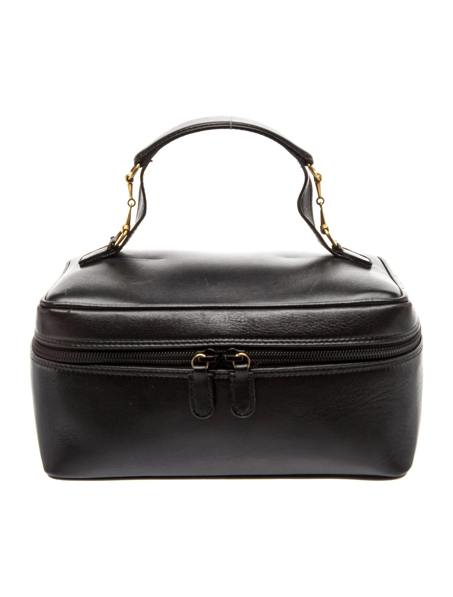 Leather Top Handle Bag