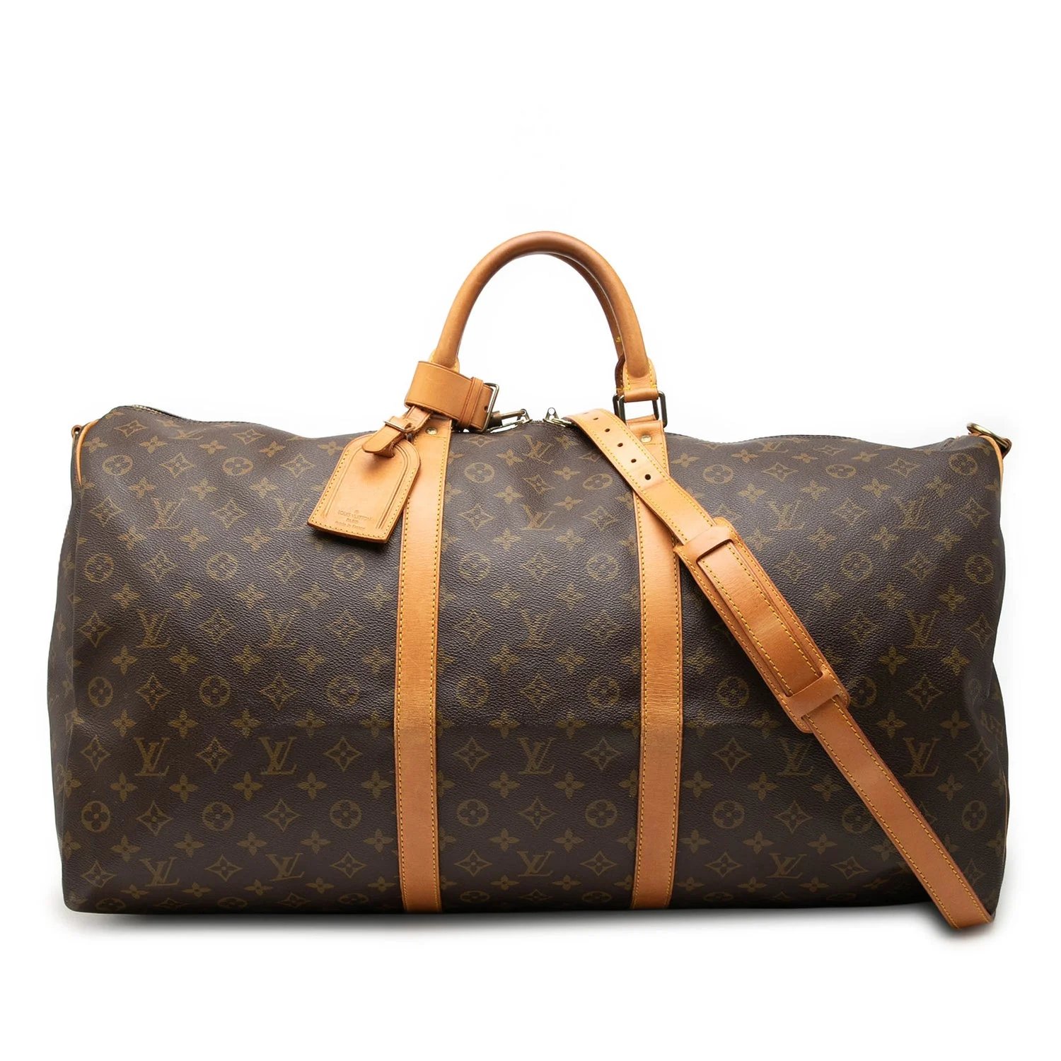 Coated Canvas Keepall Bandouliere