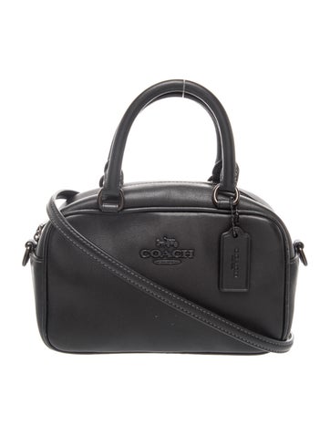 Leather Top Handle Bag