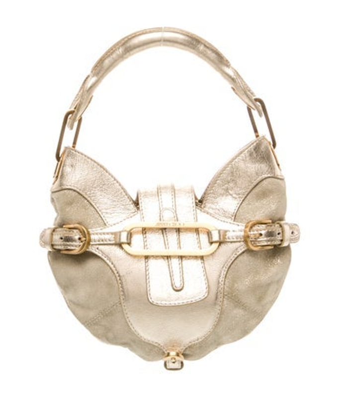 Jimmy Choo Choo Suede Top Handle Bag